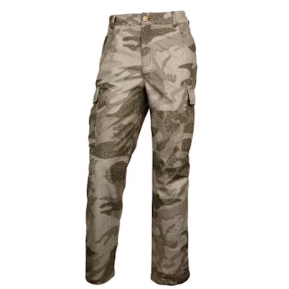 Cabela’s Camo Pants Microtex Size 30 W 32" L Soft Flannel Zipper Pockets NWOT